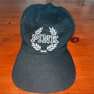 PINK VS, Black Baseball Hat.